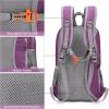 imageG4Free Mini 10L Hiking Daypack Small Hiking Backpack Cycling Compact Shoulder Backpack Outdoor for Men WomenPurple