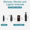 imageG4Free Mini Travel Folding Umbrella for Purse Compact UPF 50 UV Protection Sun ampamp Rain Small Umbrella Lightweight Portable Parasol Fits in Pocket Wallet for Women MenNavy Blue
