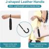 imageG4Free Mini Travel Umbrella UPF 50 Ultralight Slim UV Protection Parasol Windproof Compact Umbrella for Sun ampamp Rain Portable with J Hook Curved Handle Japanese Style for WomenBlack