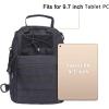 imageG4Free Outdoor Tactical Bag Backpack Military Sport Bag Pack Sling Shoulder Backpack Tactical Bag for Every Day CarryBlack