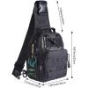 imageG4Free Outdoor Tactical Bag Backpack Military Sport Bag Pack Sling Shoulder Backpack Tactical Bag for Every Day CarryBlack