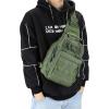 imageG4Free Outdoor Tactical Bag Backpack Military Sport Bag Pack Sling Shoulder Backpack Tactical Bag for Every Day CarryNew Army Green