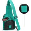 imageG4Free Outdoor Tactical Bag Backpack Military Sport Bag Pack Sling Shoulder Backpack Tactical Bag for Every Day CarryPeacock Green