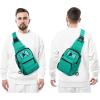 imageG4Free Outdoor Tactical Bag Backpack Military Sport Bag Pack Sling Shoulder Backpack Tactical Bag for Every Day CarryPeacock Green