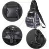 imageG4Free Outdoor Tactical Bag Backpack Military Sport Bag Pack Sling Shoulder Backpack Tactical Bag for Every Day CarryPythons Grain Black