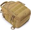 imageG4Free Outdoor Tactical Bag Backpack Military Sport Bag Pack Sling Shoulder Backpack Tactical Bag for Every Day CarryTan