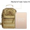 imageG4Free Outdoor Tactical Bag Backpack Military Sport Bag Pack Sling Shoulder Backpack Tactical Bag for Every Day CarryTan
