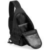 imageG4Free Tactical EDC Sling Backpack Military Rover Shoulder Sling Bag Pack with Pistol Holster for Concealed CarryBlack