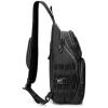 imageG4Free Tactical EDC Sling Backpack Military Rover Shoulder Sling Bag Pack with Pistol Holster for Concealed CarryBlack