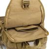 imageG4Free Tactical EDC Sling Bag Backpack with Adjustable Holder Military Shoulder Backpack for MenTan