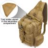imageG4Free Tactical EDC Sling Bag Backpack with Adjustable Holder Military Shoulder Backpack for MenTan