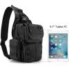 imageG4Free Tactical EDC Sling Bag Pack with Adjustable Holder Sling Shoulder Assault Range BackpackBlackBlack