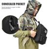 imageG4Free Tactical Sling Bag Backpack EDC Concealed Carry Bag Military Small Crossbody Shoulder Chest PackBlack