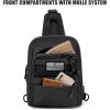 imageG4Free Tactical Sling Bag Backpack EDC Concealed Carry Bag Military Small Crossbody Shoulder Chest PackBlack