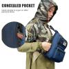 imageG4Free Tactical Sling Bag Backpack EDC Concealed Carry Bag Military Small Crossbody Shoulder Chest PackDark Blue
