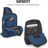 imageG4Free Tactical Sling Bag Backpack EDC Concealed Carry Bag Military Small Crossbody Shoulder Chest PackDark Blue