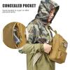 imageG4Free Tactical Sling Bag Backpack EDC Concealed Carry Bag Military Small Crossbody Shoulder Chest PackTan