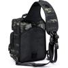 imageG4Free Tactical Sling Bag Backpack Military Rover Shoulder Sling Pack Molle EDC Small Crossbody Chest PackBlack Cp
