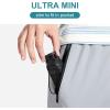 imageG4Free Travel Umbrella Compact Ultralight UPF 50 UV Protection Carbon Fiber Super Slim Small Mini Umbrella Weighs Only 4 ozBlackoutPlaid Black