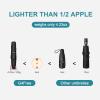 imageG4Free Travel Umbrella Compact Ultralight UPF 50 UV Protection Carbon Fiber Super Slim Small Mini Umbrella Weighs Only 4 ozBlackoutPlaid Black