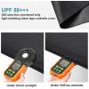 imageG4Free Travel Umbrella Compact Ultralight UPF 50 UV Protection Carbon Fiber Super Slim Small Mini Umbrella Weighs Only 4 ozBlackoutPlaid Black