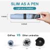 imageG4Free Travel Umbrella Compact Ultralight UPF 50 UV Protection Carbon Fiber Super Slim Small Mini Umbrella Weighs Only 4 ozBlackoutPlaid Blue