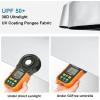 imageG4Free Travel Umbrella Compact Ultralight UPF 50 UV Protection Carbon Fiber Super Slim Small Mini Umbrella Weighs Only 4 ozUV SilverBlack
