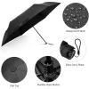 imageG4Free Travel Umbrella Compact Ultralight UPF 50 UV Protection Carbon Fiber Super Slim Small Mini Umbrella Weighs Only 4 ozUltraLight Black