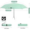 imageG4Free Travel Umbrella Compact Ultralight UPF 50 UV Protection Carbon Fiber Super Slim Small Mini Umbrella Weighs Only 4 ozUltraLight Light Green