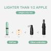 imageG4Free Travel Umbrella Compact Ultralight UPF 50 UV Protection Carbon Fiber Super Slim Small Mini Umbrella Weighs Only 4 ozUltraLight Light Green