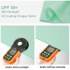 imageG4Free Travel Umbrella Compact Ultralight UPF 50 UV Protection Carbon Fiber Super Slim Small Mini Umbrella Weighs Only 4 ozUltraLight Light Green