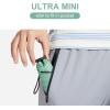 imageG4Free Travel Umbrella Compact Ultralight UPF 50 UV Protection Carbon Fiber Super Slim Small Mini Umbrella Weighs Only 4 ozUltraLight Light Green