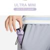 imageG4Free Travel Umbrella Compact Ultralight UPF 50 UV Protection Carbon Fiber Super Slim Small Mini Umbrella Weighs Only 4 ozUltraLight Light Purple