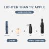imageG4Free Travel Umbrella Compact Ultralight UPF 50 UV Protection Carbon Fiber Super Slim Small Mini Umbrella Weighs Only 4 ozUltraLight Navy Blue