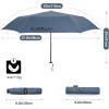 imageG4Free Travel Umbrella Compact Ultralight UPF 50 UV Protection Carbon Fiber Super Slim Small Mini Umbrella Weighs Only 4 ozUltraLight Navy Blue