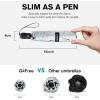 imageG4Free Travel Umbrella Ultralight UPF 50 UV Protection Compact Umbrella Super Slim Small Mini Automatic Open and CloseUV SilverLight Blue