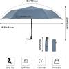 imageG4Free Travel Umbrella Ultralight UPF 50 UV Protection Compact Umbrella Super Slim Small Mini Automatic Open and CloseUltraLight Navy Blue