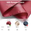 imageG4Free Travel Umbrella Ultralight UPF 50 UV Protection Compact Umbrella Super Slim Small Mini Automatic Open and CloseUltraLight Wine Red