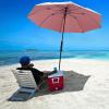 imageG4Free Vented UV GolfBeach Umbrella 68quot Arc Auto Open Oversize Extra Large Windproof Sun Shade Rain UmbrellasSilverPink