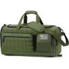 image3in1 Tactical Travel Duffle Bag for Men and Women Large 50L Military Duffle Weekender Bags Gym Backpack with Shoes Compartment and Wet Pocket BlackArmy Green