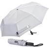 imageG4Free 46 Inch Reflective Travel Umbrella for Rain Large Windproof Auto Open Close Folding Compact Umbrellas Strong Fiberglass Frame for Men WomenPlain