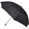 imageG4Free 80 Inch Huge Large Oversize Golf Umbrella Double Canopy Vented Windproof Stick Umbrellas 66 Ft Heavy Duty for Outdoor Doorman FamilyBlack
