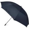 imageG4Free 80 Inch Huge Large Oversize Golf Umbrella Double Canopy Vented Windproof Stick Umbrellas 66 Ft Heavy Duty for Outdoor Doorman FamilyNavy Blue