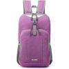 imageG4Free Mini 10L Hiking Daypack Small Hiking Backpack Cycling Compact Shoulder Backpack Outdoor for Men WomenPurple