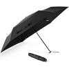 imageG4Free Travel Umbrella Compact Ultralight UPF 50 UV Protection Carbon Fiber Super Slim Small Mini Umbrella Weighs Only 4 ozBlackoutPlaid Black