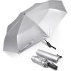 imageG4Free UPF 50 UV Protection Sun Umbrella Double Layer Windproof Compact Travel Umbrella 46 Inch Auto Open ClosePink