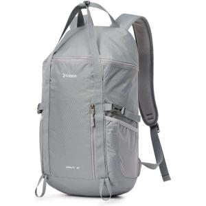 imageG4Free 35L Travel Daypack Waterproof Hiking Backpack for Camping Outdoor Sports Men Women Light GreyLight Grey