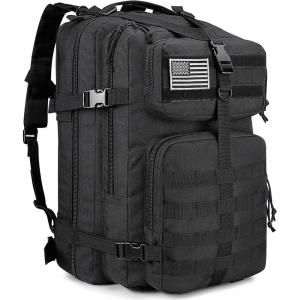 imageG4Free 50L Tactical Backpack 3 Day Assault Pack Outdoor Bug Out Bag Military Style for Trekking Camping Fishing Hiking