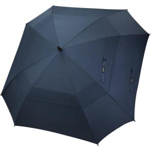 imageG4Free Extra Large Golf Umbrella 6268 inch Square Vented Windproof Auto Open Double Canopy Oversized Stick UmbrellaNavy Blue