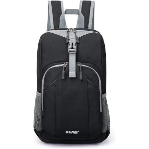 imageG4Free Mini 10L Hiking Daypack Small Hiking Backpack Cycling Compact Shoulder Backpack Outdoor for Men WomenBlack